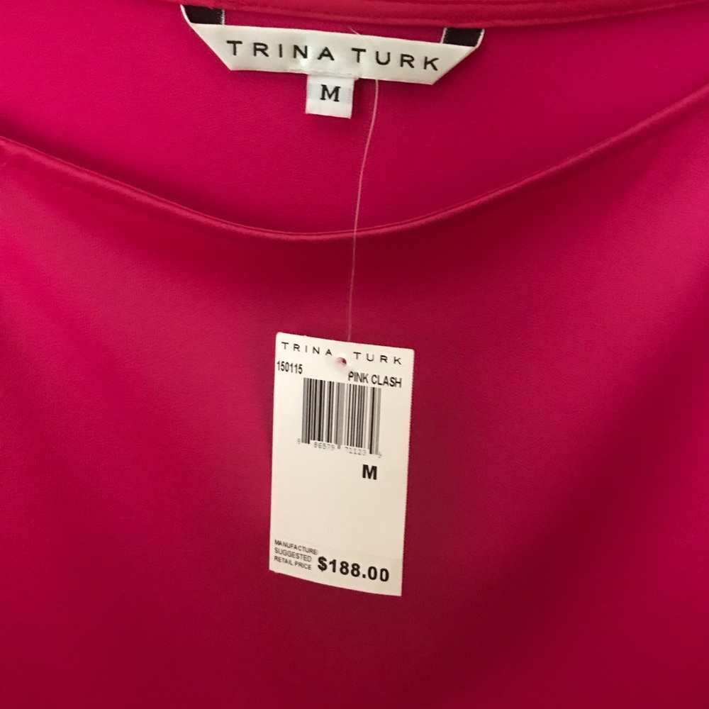 Trina Turk Pink Blouse